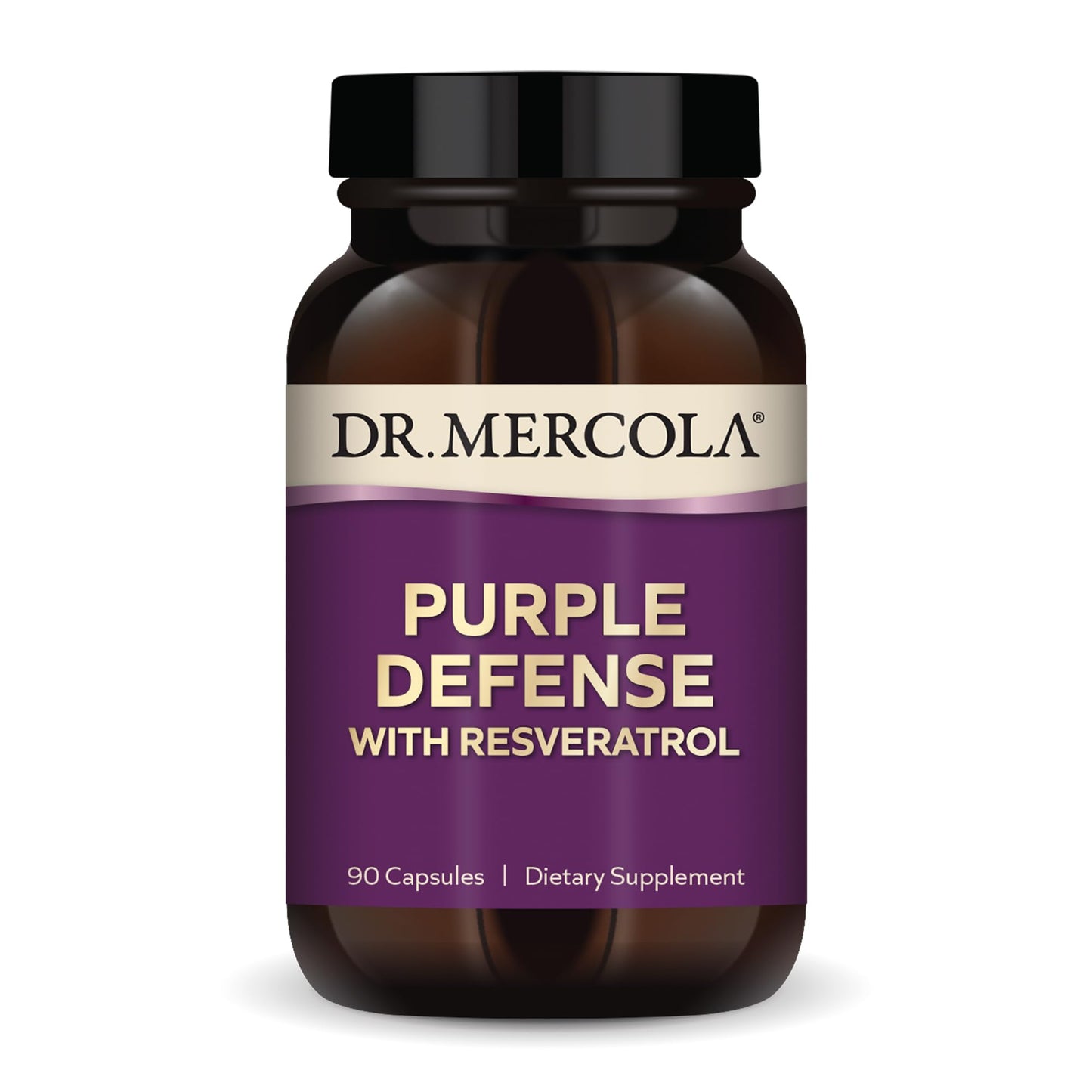 Dr. Mercola Purple Defense - High-Potency Antioxidant Support - 90 Capsules