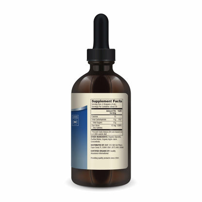 Dr. Mercola Zinc Drops – 15 mg Organic Zinc, Immune Support | USDA Organic