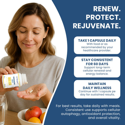Dr. Morgan Spermidine & Ergothioneine – 99% Purity, Third-Party Tested