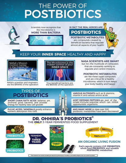 Dr. Ohhira’s Probiotics Original Formula - 3-Year Fermented Prebiotics, 30 Capsules