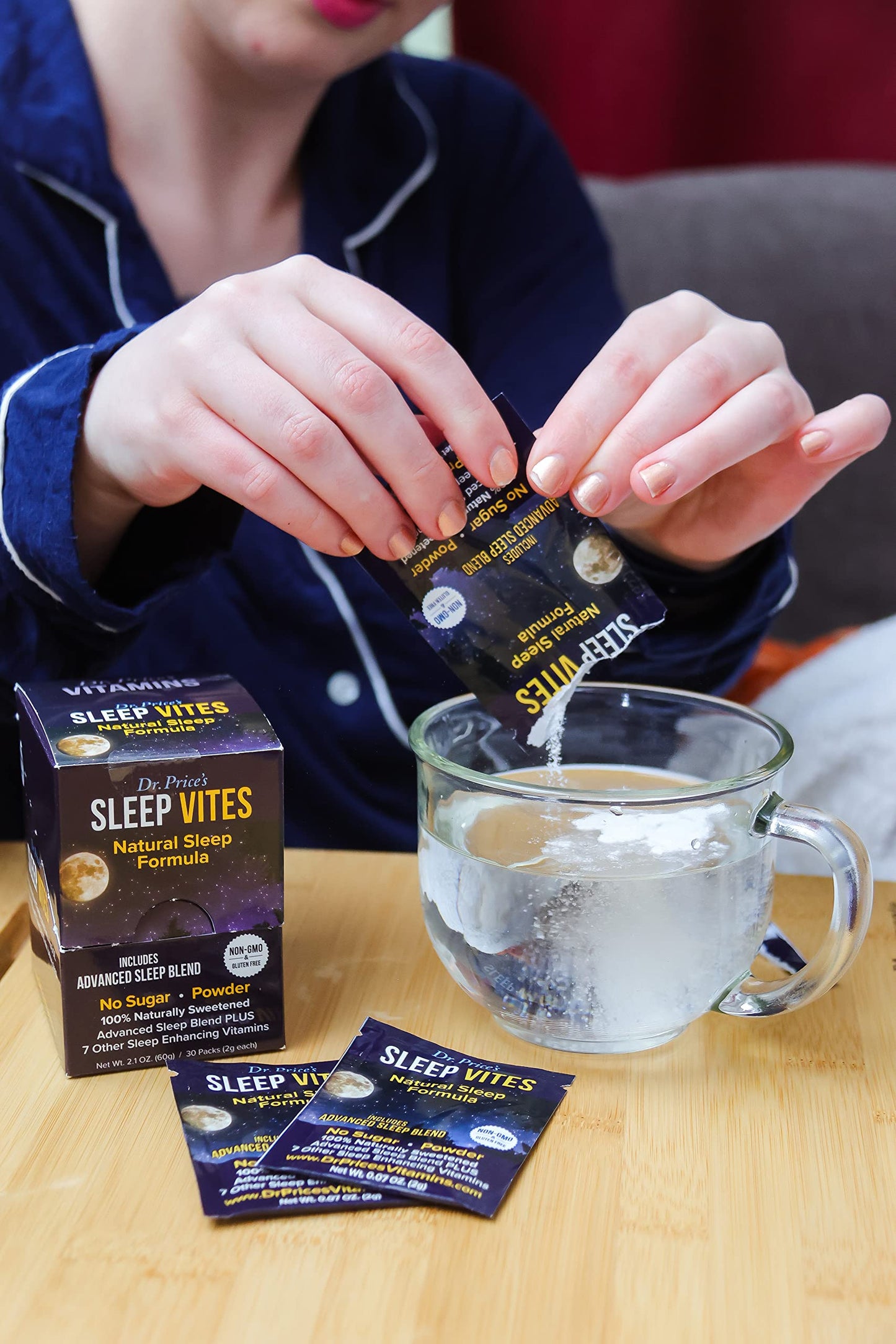 Dr. Price's Sleep Aid for Adults – Berry Flavor, 30 Servings | Doctor-Formulated Sleep Supplement