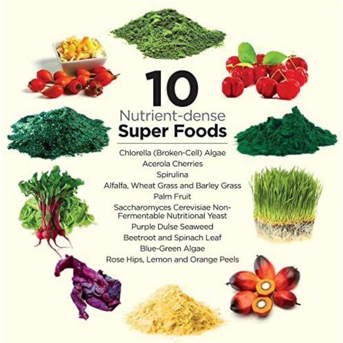 Dr. Schulze's SuperFood Plus – Everyday Plant-Based Multivitamin for Energy & Wellness | Gluten-Free & Dairy-Free | 14 oz 2-Pack