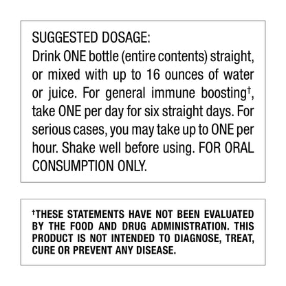 Dr. Schulze's Herbal Shot – Organic Extract, Gluten-Free & Non-GMO | Immune Support