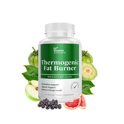 DR VITAMIN SOLUTIONS Thermogenic Fat Burner for Women and Men - Appetite Suppressant for Weight Loss