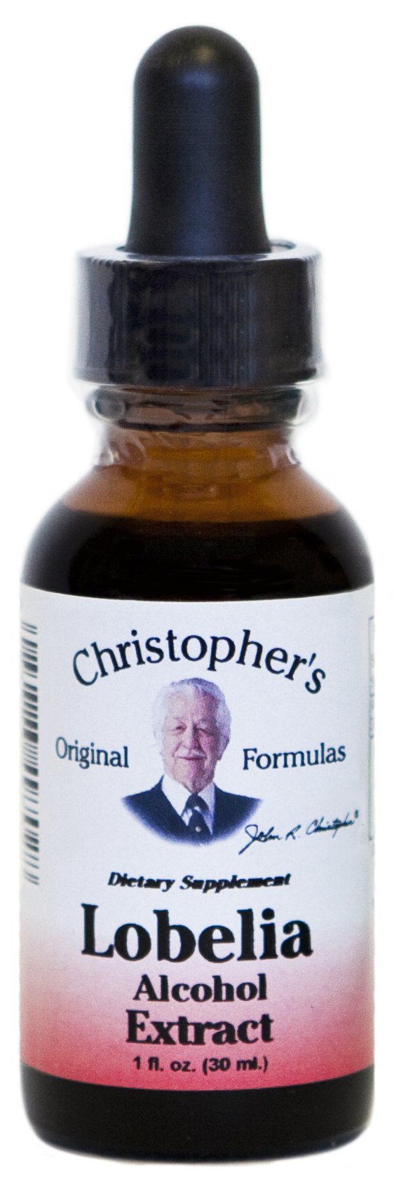 Dr Christopher's Lobelia Alcohol Extract - 1 Fluid Ounce | Herbal Remedy