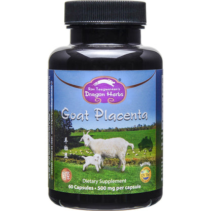 Dragon Herbs Goat Placenta Capsules 500 mg – 60 Capsules