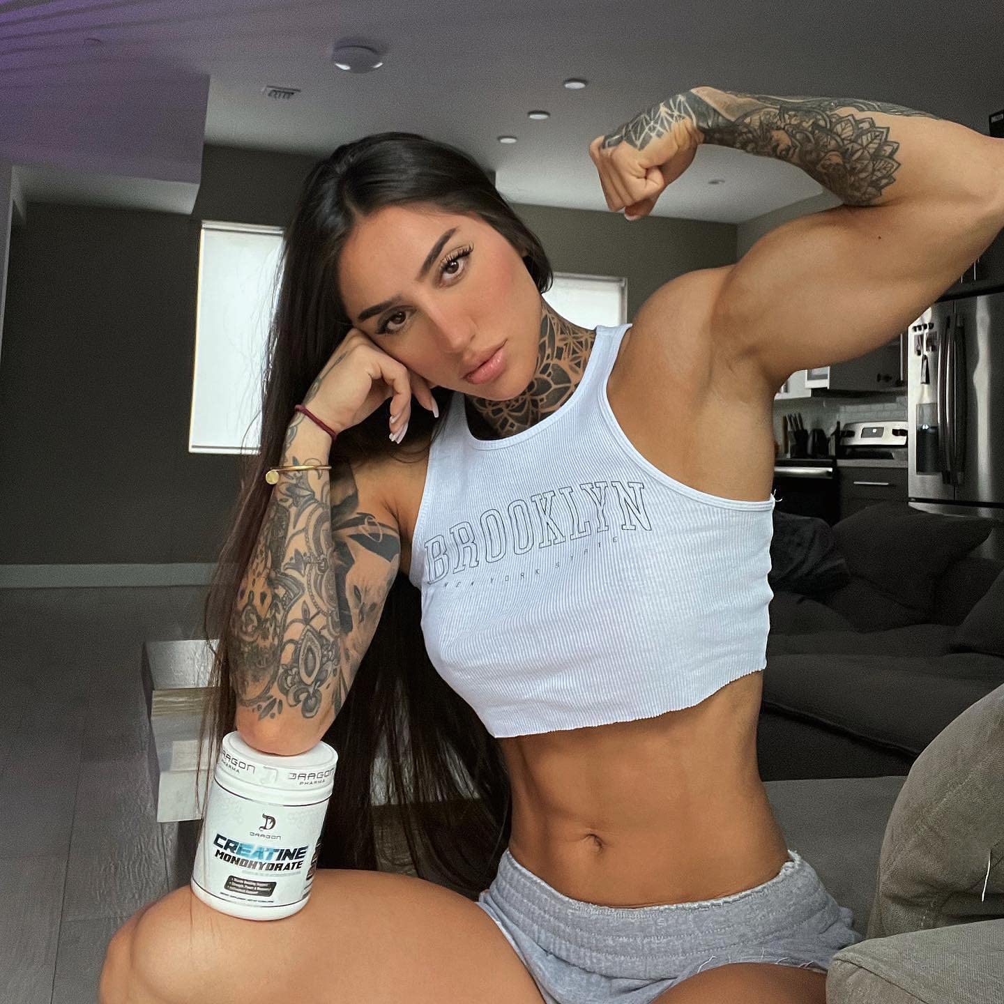 DRAGON PHARMA Creatine Monohydrate – 60 Servings, Unflavored | Muscle Recovery