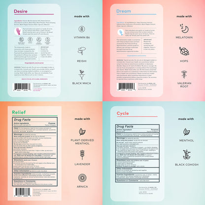 The Good Patch All The Plant Patches Mixed Bundle - 5 Varieties (20 Total Patches)
