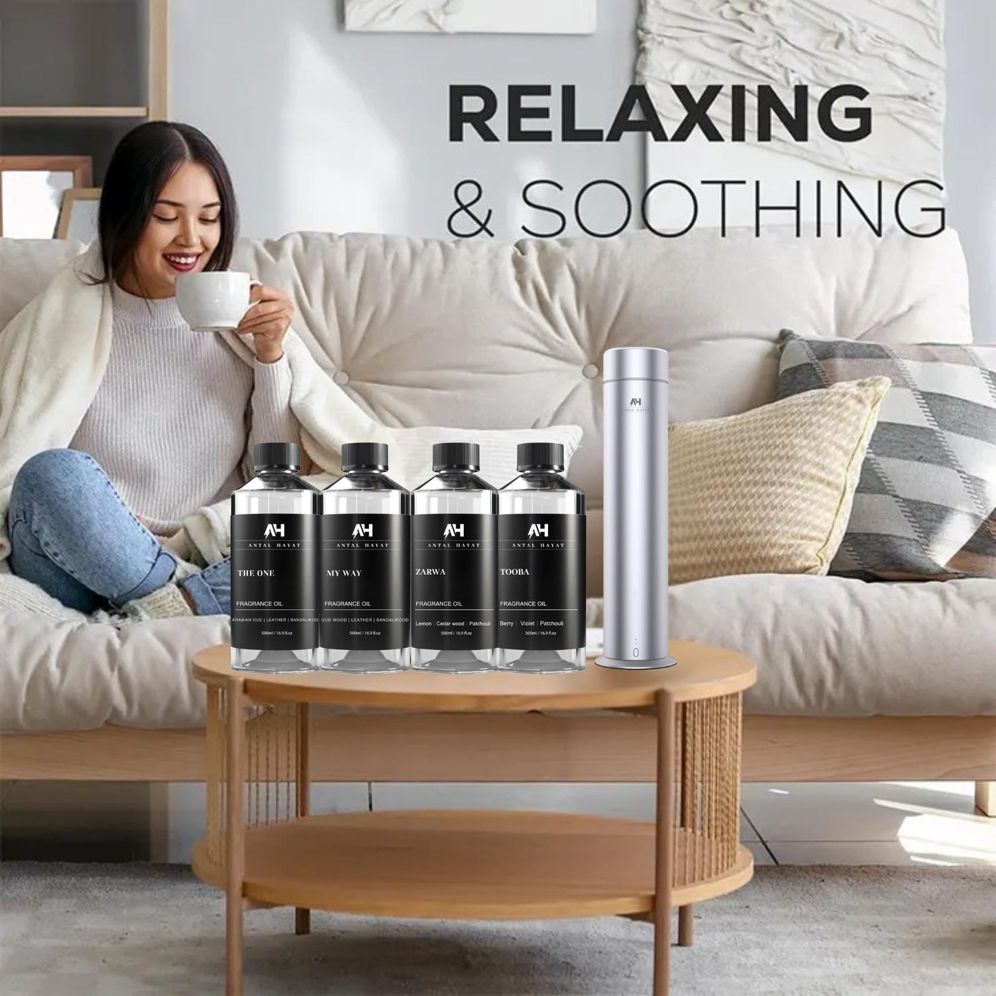 Antal Hayat Dream On 500mL Essential Oil Blend | Luxury Aromatherapy