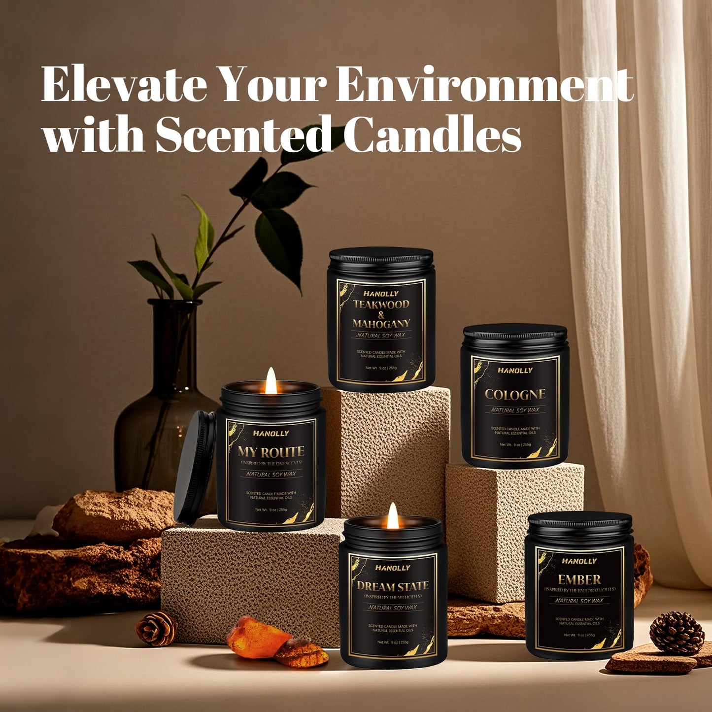 Dream State Hotel Candle - 9 oz Soy Wax Jar, Inspired by The Westin Hotels