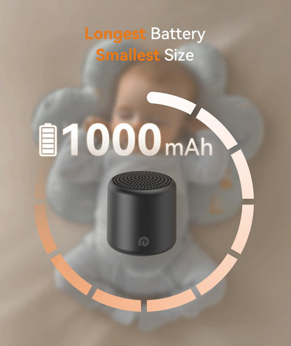 Dreamegg Travel Sound Machine — Ultra-Portable Sleep Aid with 16 Nature Sounds