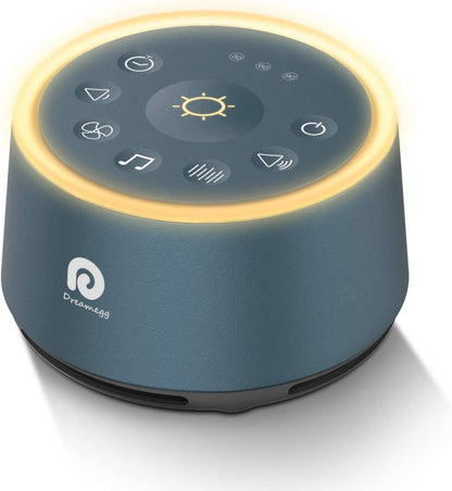 Dreamegg D1 Sound Machine – Navy Blue | White Noise, Night Light, Timer & Memory