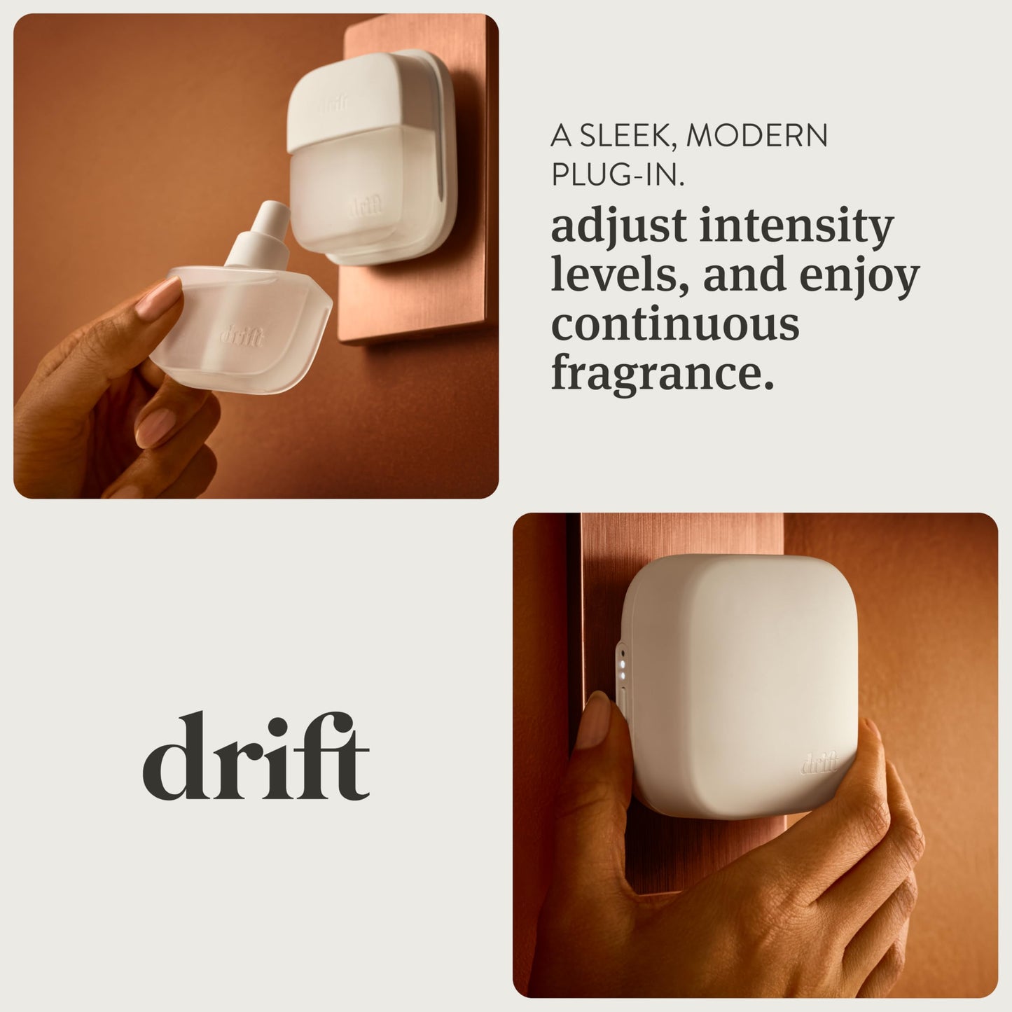 Drift Home Scent Diffuser Starter Kit – Grove | Adjustable, Long-Lasting Aroma, Pet Safe