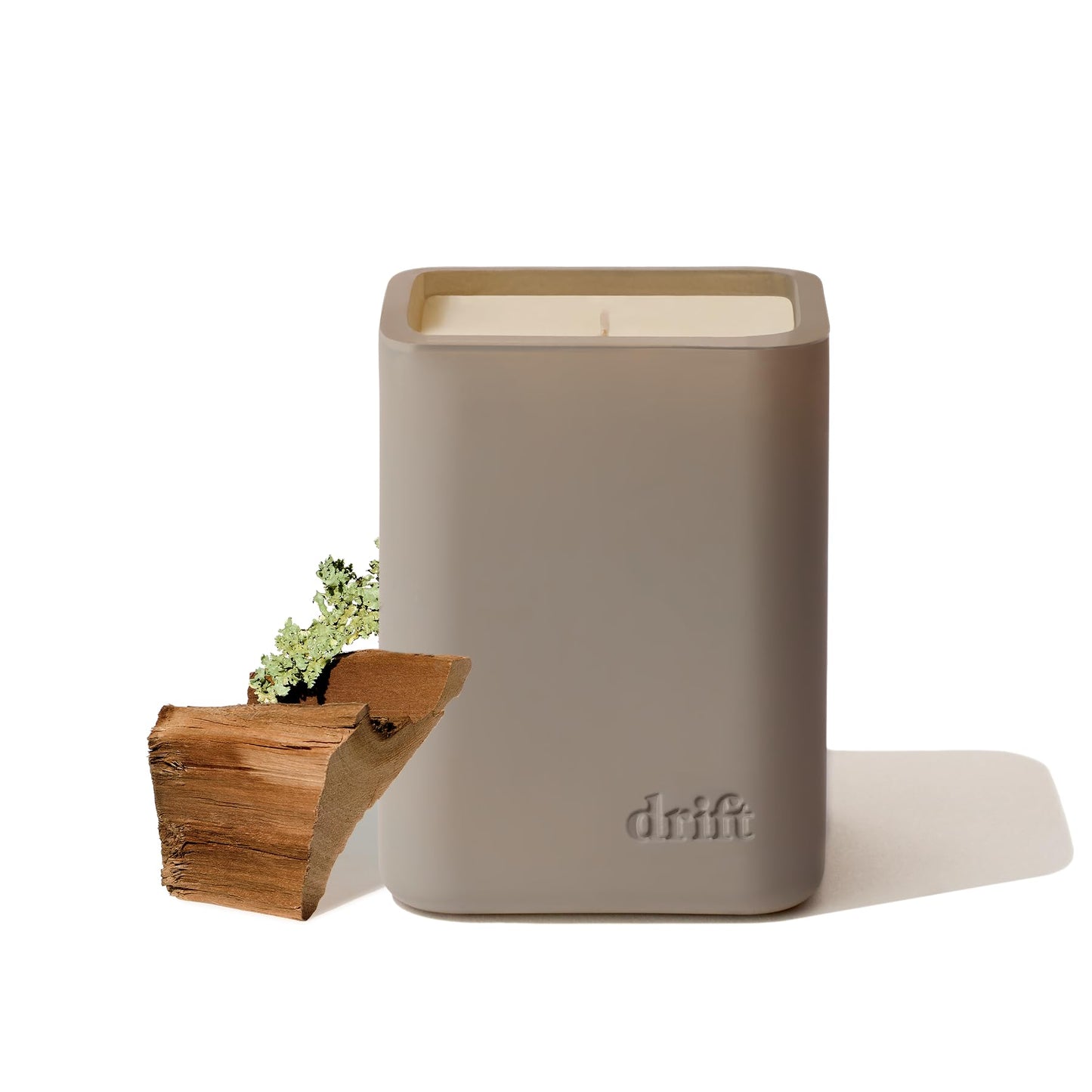 Drift Teak Scented Candle - 10.5 oz, 60 Day Burn Time