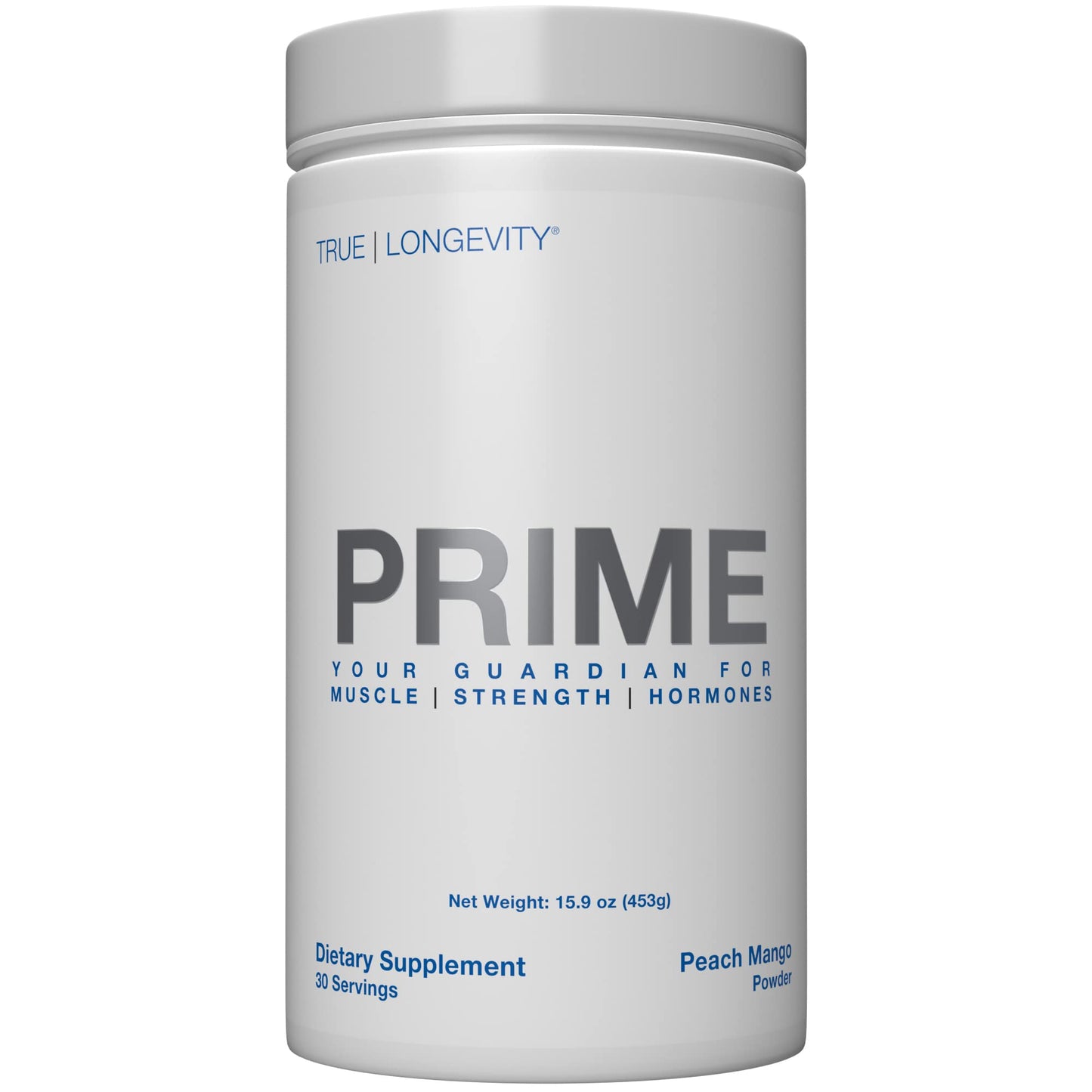 DRINK HRW Prime – Men's Health Supplement | Creatine+ GAA + HMB | Peach Mango (30 Servings)