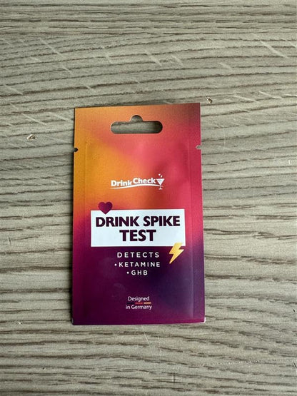 DrinkCheck Spiked Drink Test Strips – 10 Tests | Detects GHB & Ketamine – CA Compliant