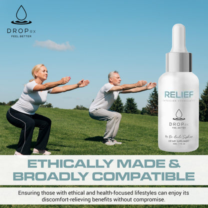 DropRx Relief by Dr. Nicole Saphier - Devil's Claw & Organic Ginger (2 oz)