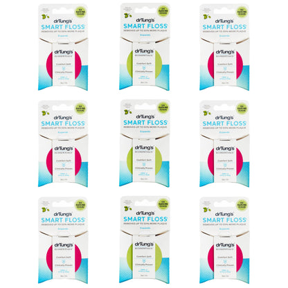 DrTung's Smart Floss - Natural Expanding Cardamom Floss (Pack of 9)