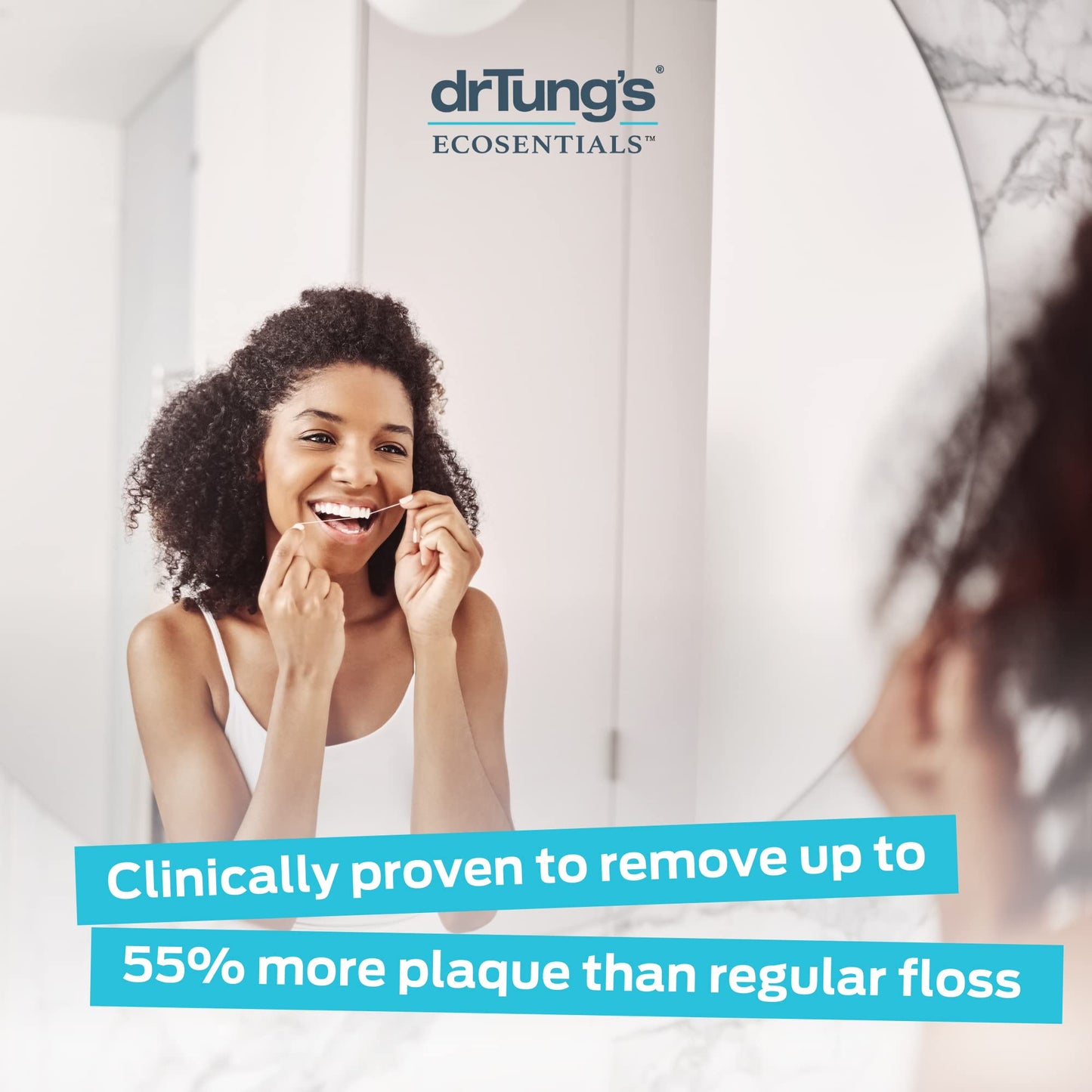 DrTung's Smart Floss – Natural Expanding Cardamom Floss, BPA & PTFE Free (7-Pack)
