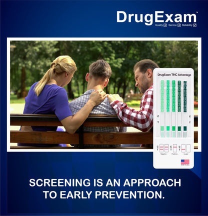 3 Pack DrugExam Multi Drug Screen Test – Urine THC Detection with Detailed Instructions