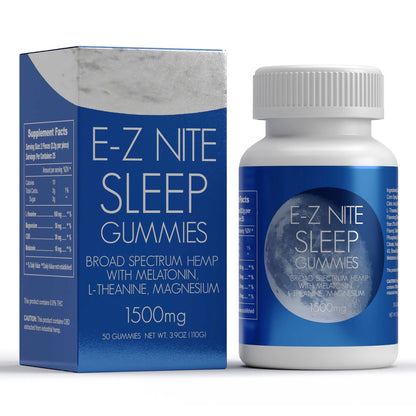E-Z Nite Sleep Gummies with Melatonin & L-Theanine | Strawberry 50 Count