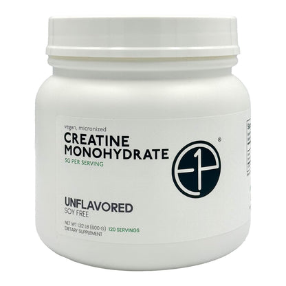 E1P Creapure Creatine Monohydrate 600g | Unflavored, Non-GMO, Vegan