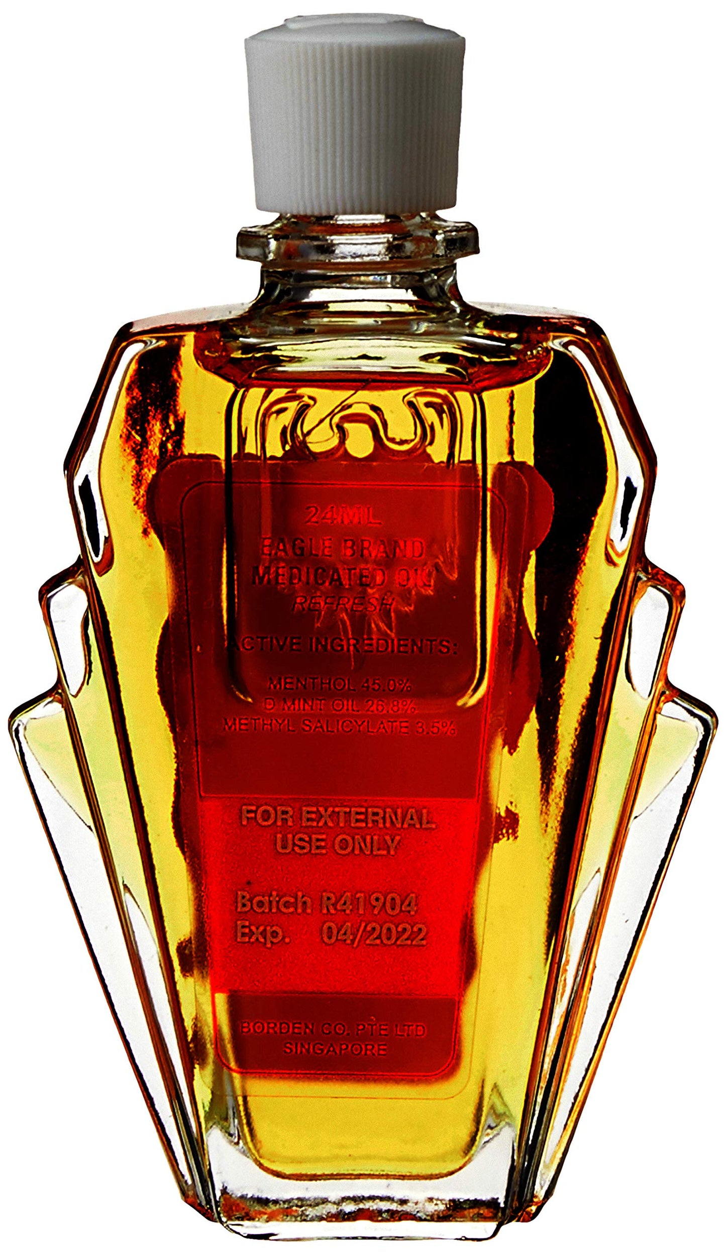 Eagle Brand Medicated Oil (Refresh) – Peppermint & Clove Bud, 24ml