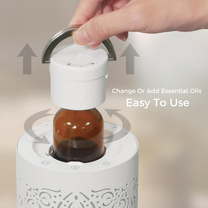 Earnest Living Waterless Diffuser 100ml – Nebulizing Diffusion for Studio, Home, Office