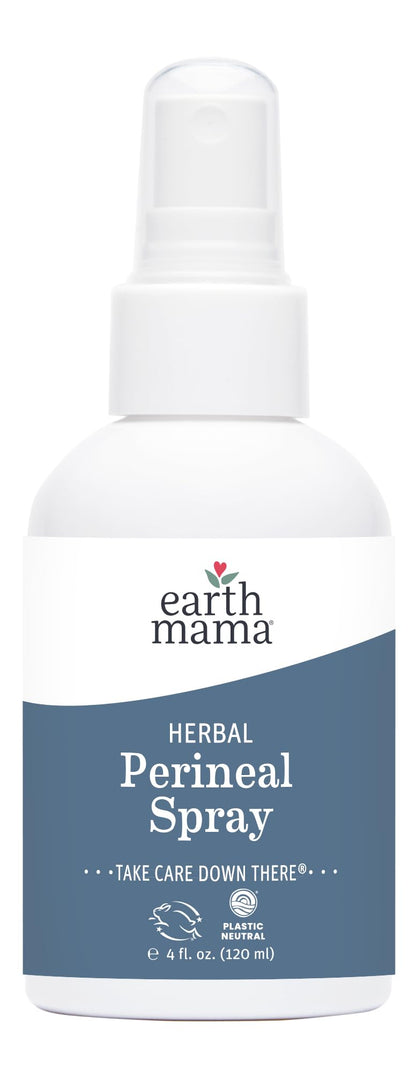 Earth Mama Herbal Perineal Spray – Pregnancy & Postpartum Cooling with Witch Hazel