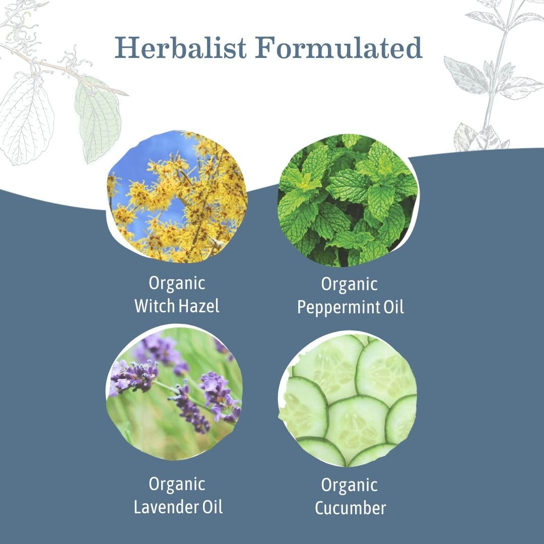 Earth Mama Herbal Perineal Spray – Pregnancy & Postpartum Cooling with Witch Hazel