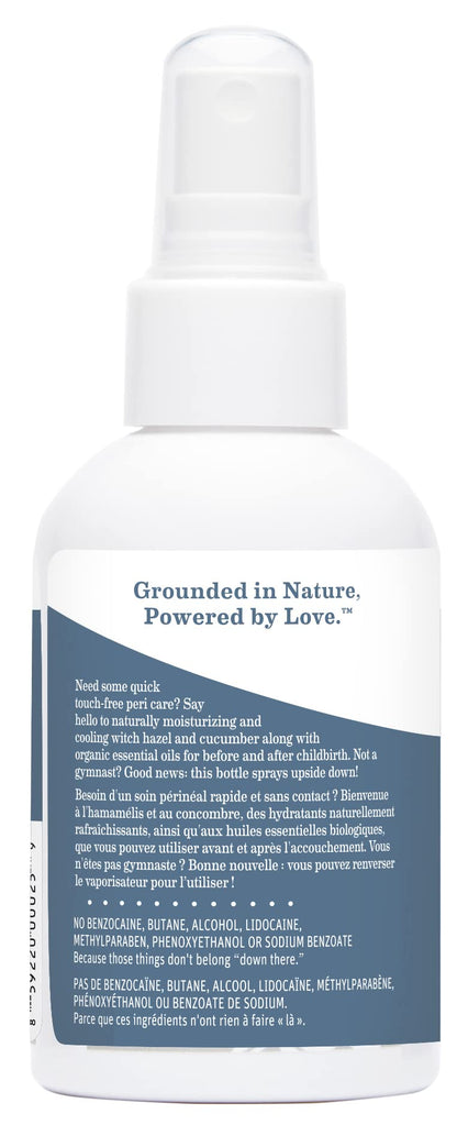 Earth Mama Herbal Perineal Spray – Pregnancy & Postpartum Cooling with Witch Hazel