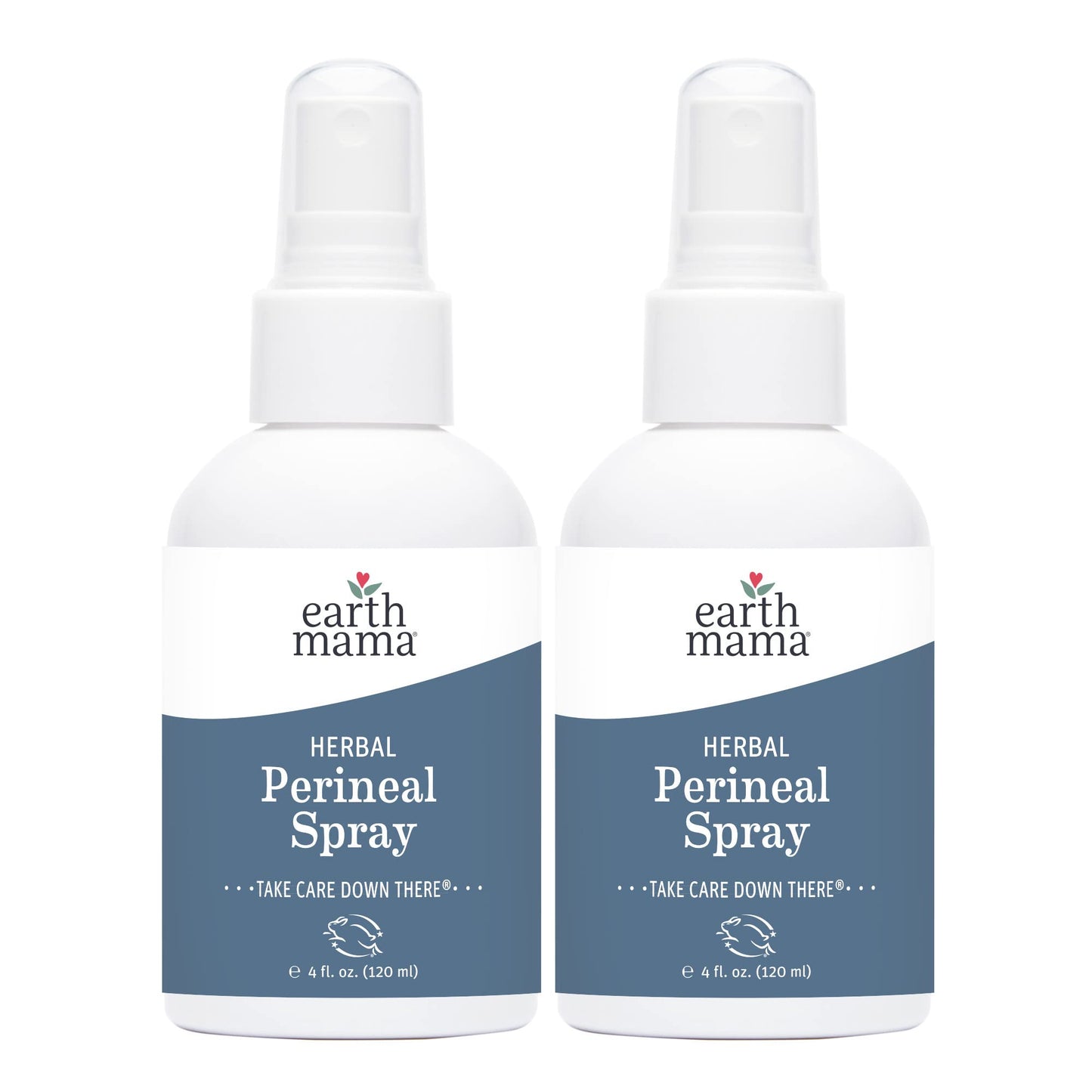 Earth Mama Herbal Perineal Spray – Pregnancy & Postpartum Cooling, Witch Hazel, 4 fl oz (2-pack)