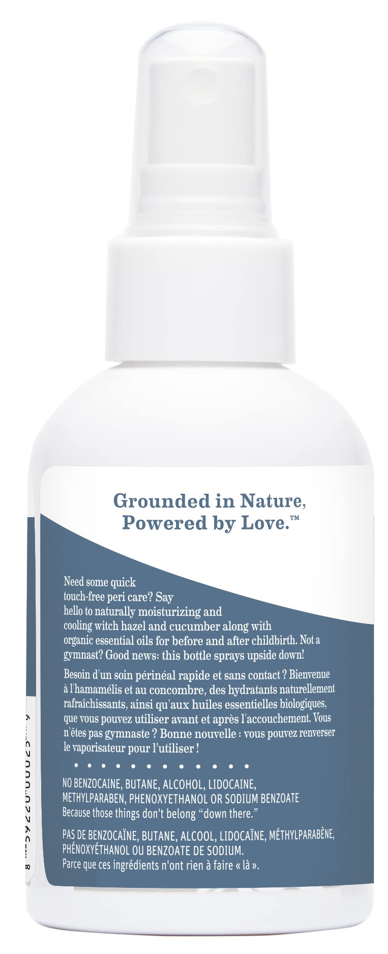 Earth Mama Herbal Perineal Spray – Pregnancy & Postpartum Cooling, Witch Hazel, 4 fl oz (2-pack)