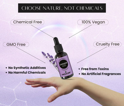 Earth N Pure Lavender Essential Oil – 100ml, 100% Natural & Therapeutic Grade