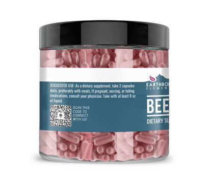 Earthborn Elements Beet Root 200 Capsules - Pure & Undiluted