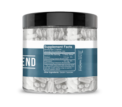 Earthborn Elements Bicarb Blend 200 Capsules – Pack of 2 | Pure & Undiluted