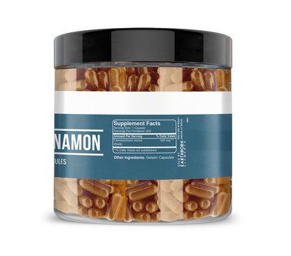 Earthborn Elements Ceylon Cinnamon 200 Capsules – Pure & Undiluted, No Additives