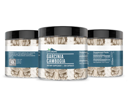 Earthborn Elements Garcinia Cambogia 200 Capsules – Pure & No Additives