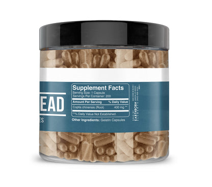 Earthborn Elements Golden Thread Capsules – 200 Count, Pure & Undiluted