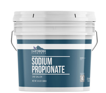 Earthborn Elements Sodium Propionate | 1 Gallon | Food Grade Preservative & Food Additive