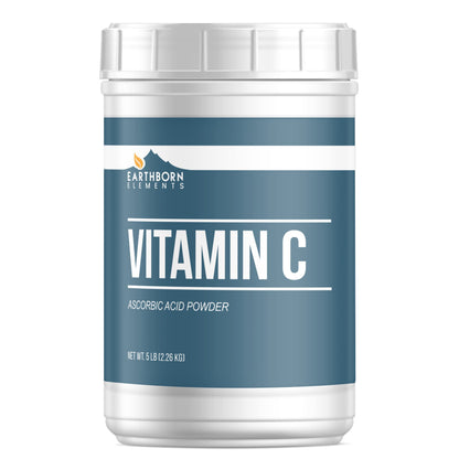 Earthborn Elements Vitamin C Powder 5 lb – Ascorbic Acid Dietary Supplement