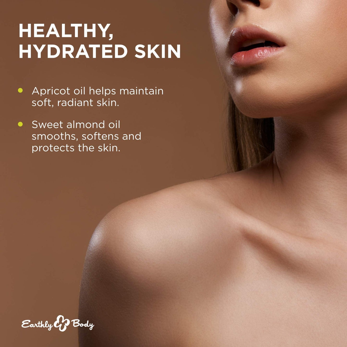 Earthly Body Edible Massage Oil - Strawberry, 2 fl oz | Vegan & Cruelty-Free