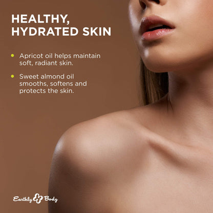 Earthly Body Edible Massage Oil - Strawberry, 2 fl oz | Vegan & Cruelty-Free