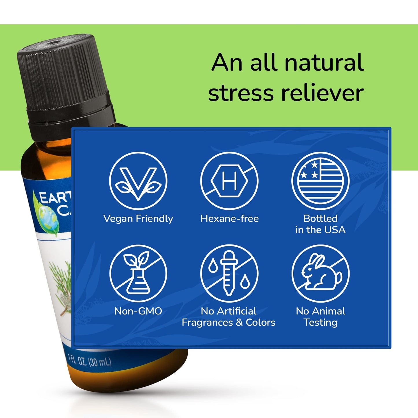 Earth’s Care Tea Tree Oil – 100% Pure Australian Steam-Distilled Essential Oil for Aromatherapy