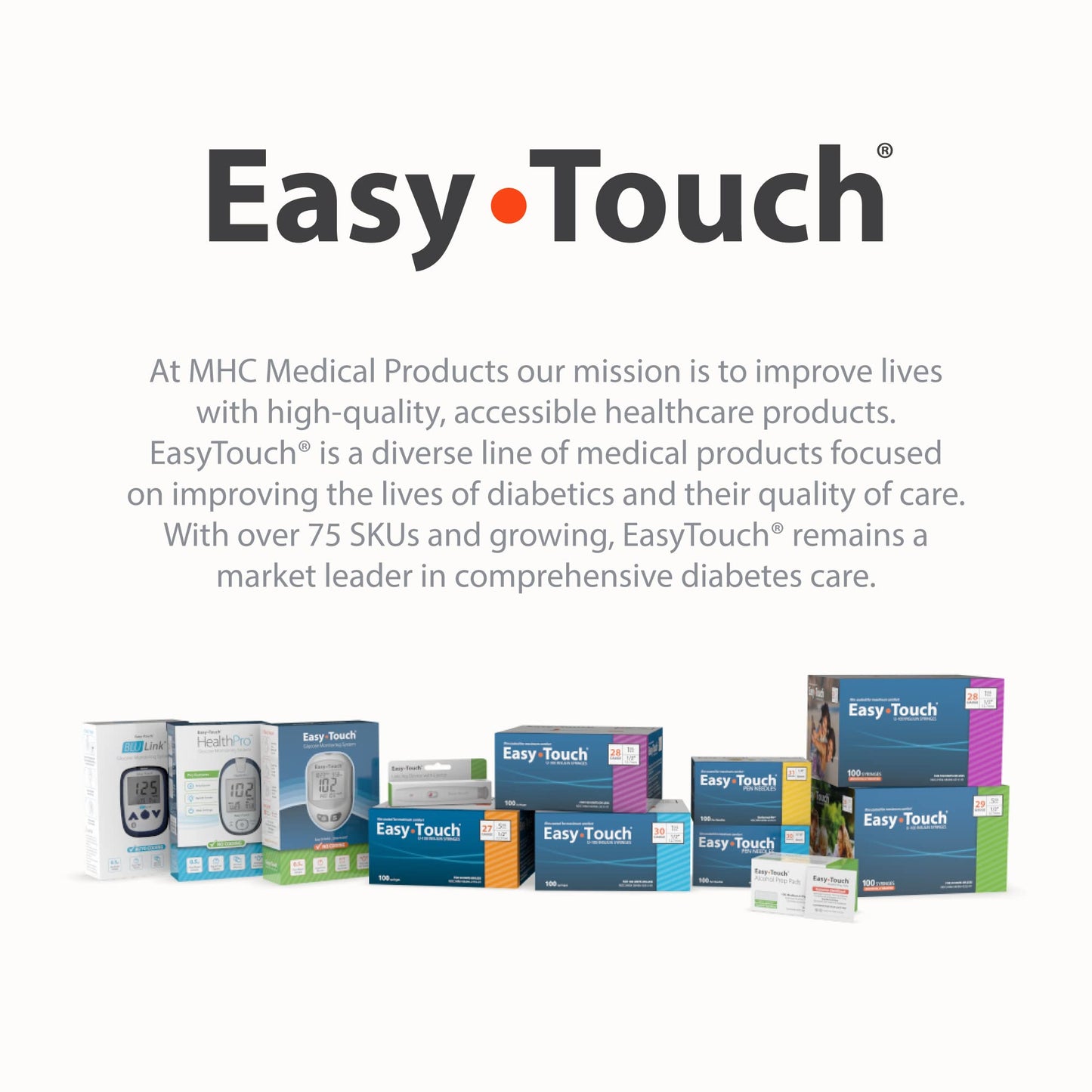 Easy Touch Glucose Test Strips (50ct) – Fast At-Home Blood Glucose Testing