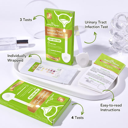 Easy@Home UTI Test Strips 6 Pack – Leukocytes & Nitrites (Women)
