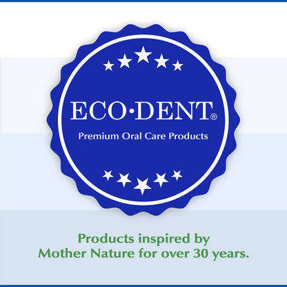 Eco-Dent Alcohol-Free Mint Mouthwash | Baking Soda Rinse for Adults