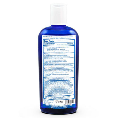 Eco-Dent Alcohol-Free Mint Mouthwash | Baking Soda Rinse for Adults