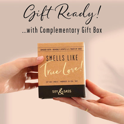6th Anniversary Soy Candle – Sandalwood Rose, 50hr Burn, USA Made Gift for Wife