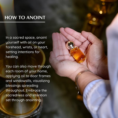 Lily of the Valley Anointing Oil 9ml | Jerusalem Olive Oil with Biblical Spices